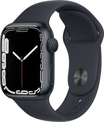 Apple Watch Series 7 (45mm, GPS) – Midnight Aluminum with Midnight Sport Band | Timeless Innovation