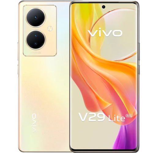 Vivo V29 Lite 5G Smartphone 12GB RAM 256GB - Dreamy Gold - Middle East Version | Malik Electronics UAE - Malik Electronics UAE