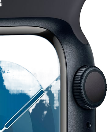 Apple Watch Series 9 (41MM, GPS) – Midnight Aluminum | Smart, Sleek & Powerful